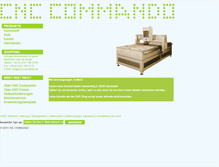 Tablet Screenshot of cnc-commando.de